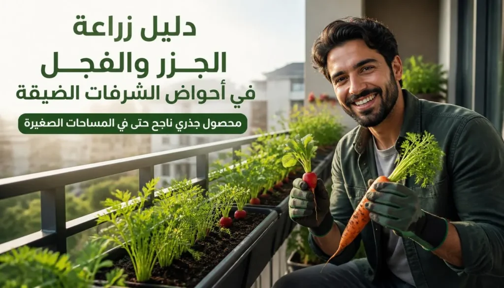 زراعة الجزر والفجل