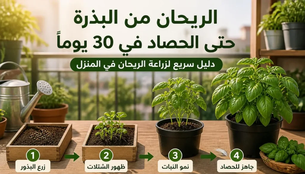 زراعة الريحان