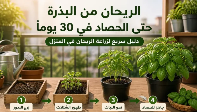 زراعة الريحان
