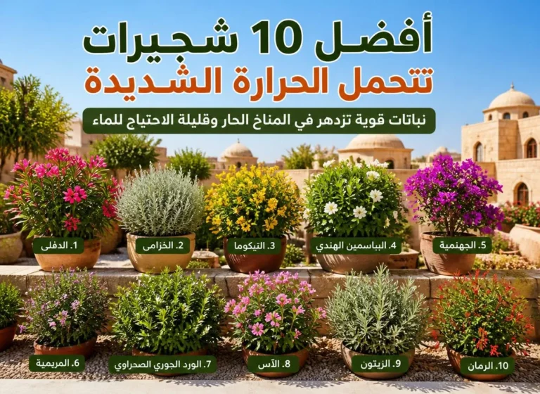 شجيرات تتحمل الحرارة