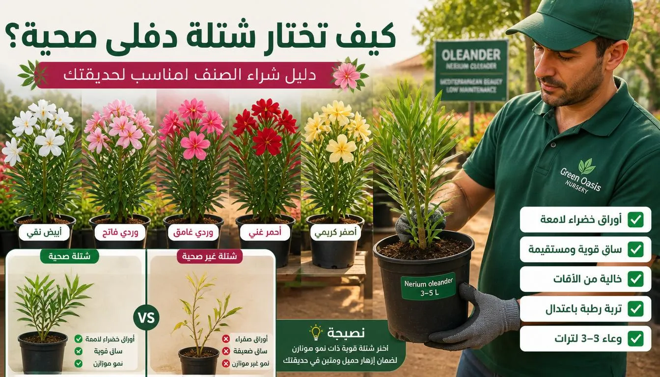كيف تختار الصنف المناسب وتشتري شتلة صحية؟