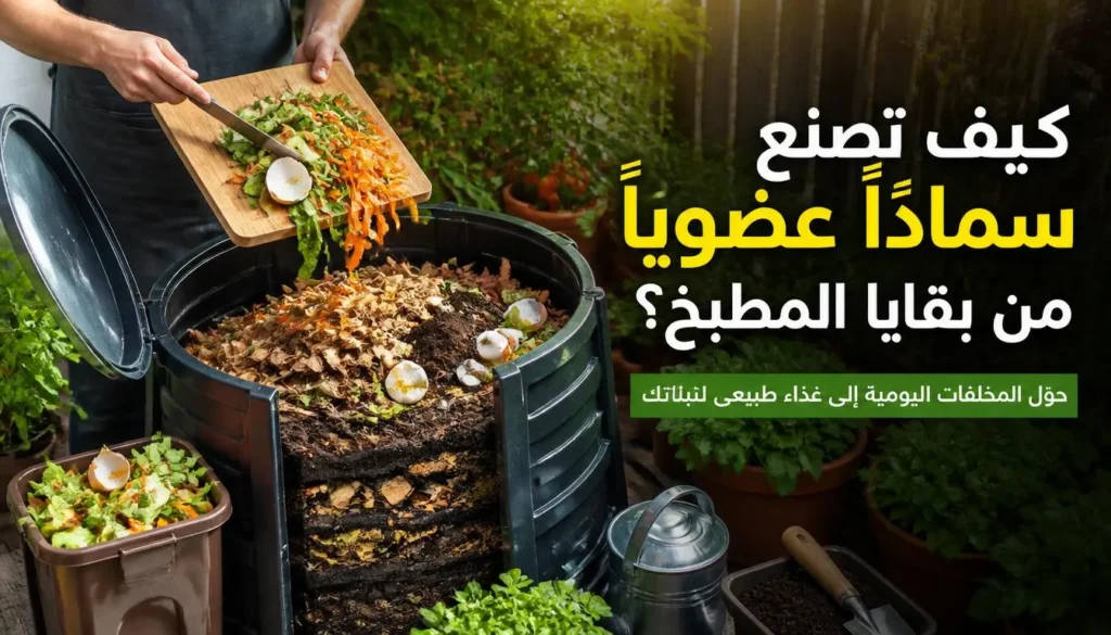 كيف تصنع سماداً عضوياً