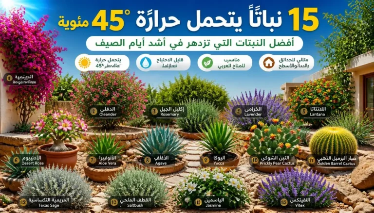نبات يتحمل حرارة