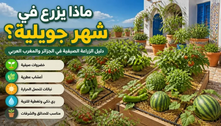 الزراعة في شهر جويلية