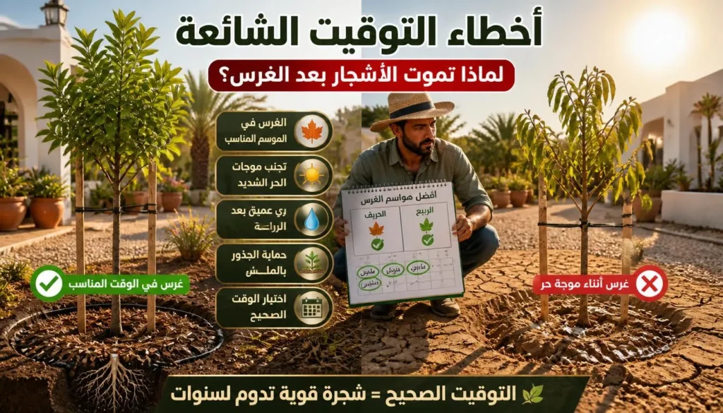 أخطاء التوقيت الشائعة
