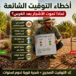 أخطاء التوقيت الشائعة