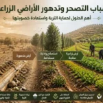 أسباب التصحر وتدهور الأراضي الزراعية وأهم حلولها